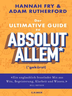cover image of Der ultimative Guide zu absolut Allem* (*gekürzt)